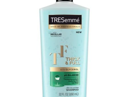 Tresemme Pro Collection Shampoo Thick and Full  22 oz Supply