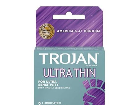 Trojan™ Premium Latex Condoms Sensitivity Ultra Thin 00022600926207 Basic male condom, Hevea-latex Online now