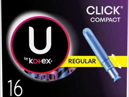 U BY KOTEX SUPER PREMIUM TAMPONS REGULAR ABSORBENCY 16 Hot on Sale