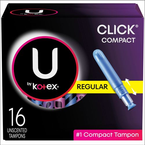 U BY KOTEX SUPER PREMIUM TAMPONS REGULAR ABSORBENCY 16 Hot on Sale