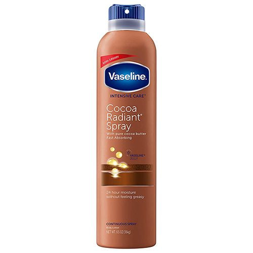 Vaseline Intensive Care Spray Moisturizer Cocoa Radiant 6.5 oz For Cheap