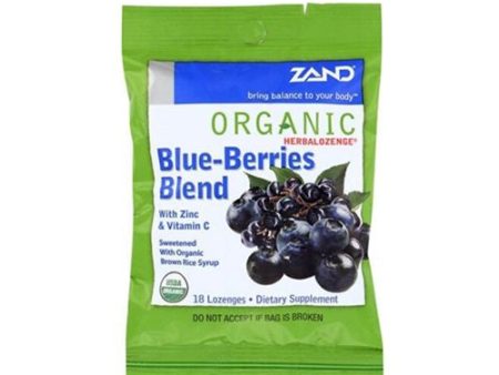 Zand Organic HerbaLozenge  Blue-Berries Blend  18 Ct Online now