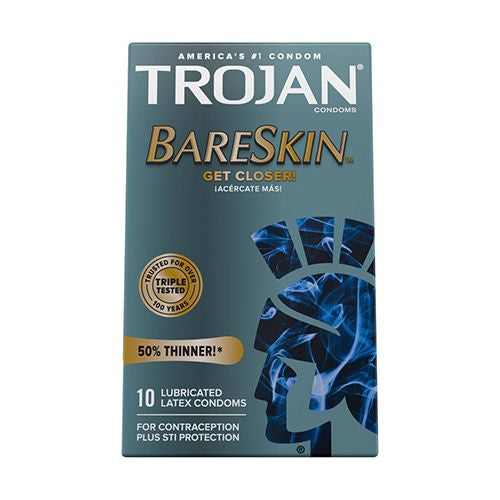 TROJAN™ Premium Latex Condoms Sensitivity BareSkin™ 00022600926740 Basic male condom, Hevea-latex Fashion