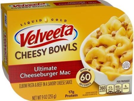 Velveeta Skillets Ultimate Cheeseburger Mac Made with 2% Milk Cheese Dinner Kit, 11.5 oz Box Fashion