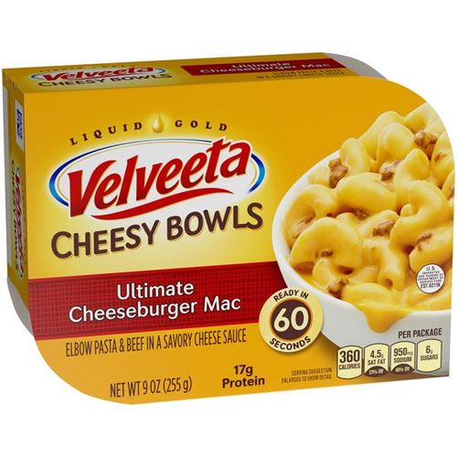 Velveeta Skillets Ultimate Cheeseburger Mac Made with 2% Milk Cheese Dinner Kit, 11.5 oz Box Fashion