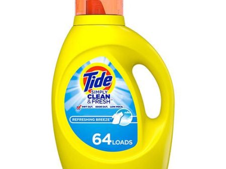 Tide Simply Refreshing Breeze Liquid Laundry Detergent - Clean & Fresh - 92 fl oz Sale