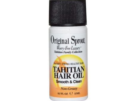 The Original Little Sprout - Tahitian Hair Oil (Size : 0.5 oz) For Discount