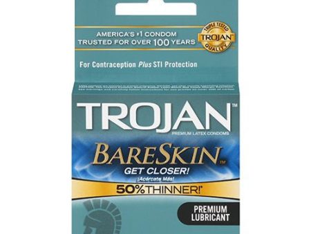 TROJAN™ Premium Latex Condoms Sensitivity BareSkin™ 00022600957058 Basic male condom, Hevea-latex Online Sale