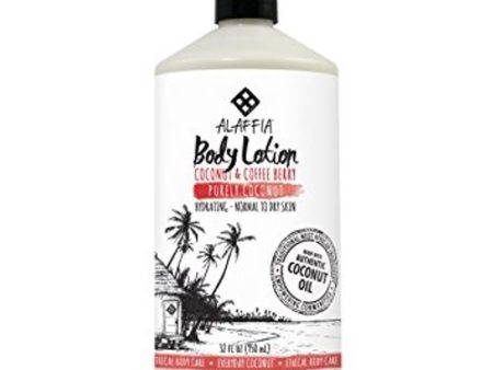 Alaffia - EveryDay Coconut - Hydrating Body Lotion  Purely Coconut  32 Ounces Sale