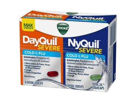 Vicks Dayquil Nyquil Severe Cough Co Online Sale