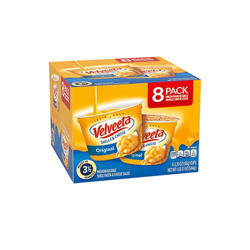 Velveeta Original Microwavable Shells & Cheese Cups 8-2.39 oz cups (B00WI0T5AQ) For Cheap