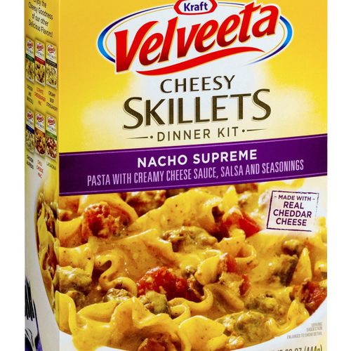 Velveeta Skillets Chicken Alfredo Dinner Kit, 12.5 oz Box Online now