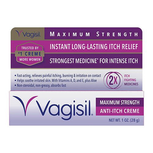 Vagisil Maximum Strength Anti-Itch Cream  1 oz Online