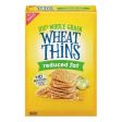 Wheat Thins Reduced Fat Whole Grain Wheat Crackers, 8 Oz, 1Count (B08XNTB89S) Hot on Sale