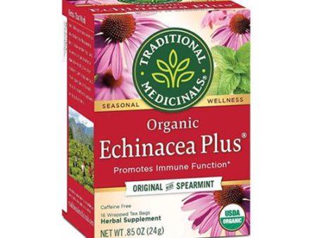 Traditional Medicinals, Organic Echinacea Plus, Tea Bags, 16 Count Fashion