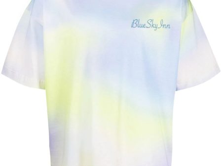 Tie Dye Logo Print T-Shirt Online