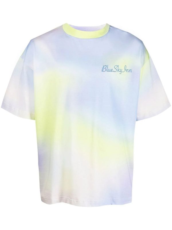 Tie Dye Logo Print T-Shirt Online