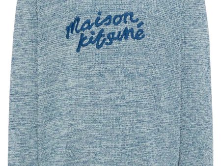 Handwriting Logo-Embroidered Jumper Online Hot Sale