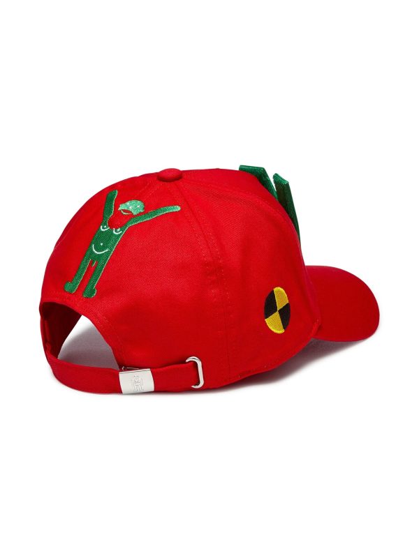 W-Appliqué Baseball Cap Hot on Sale