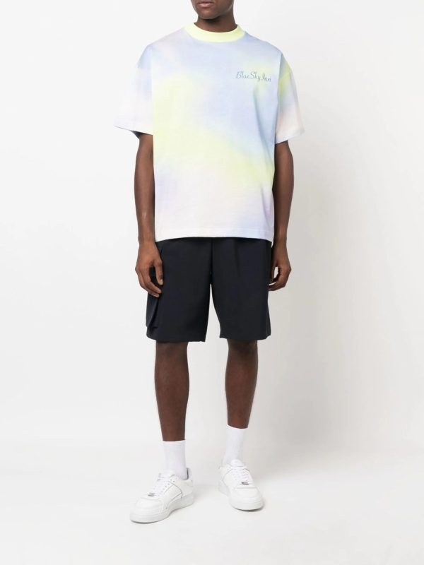 Tie Dye Logo Print T-Shirt Online