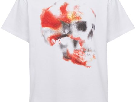 Obscured Skull Cotton T-Shirt Online