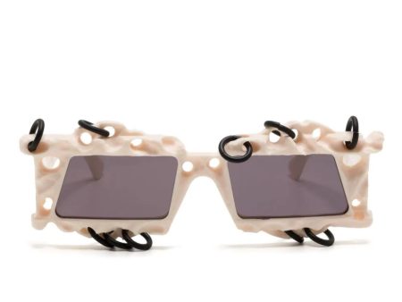 X20 Geometric-Frame Sunglasses For Discount